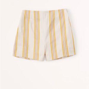 ❗️ Sold on M ❗️Abercrombie & Fitch Striped High Rise Shorts